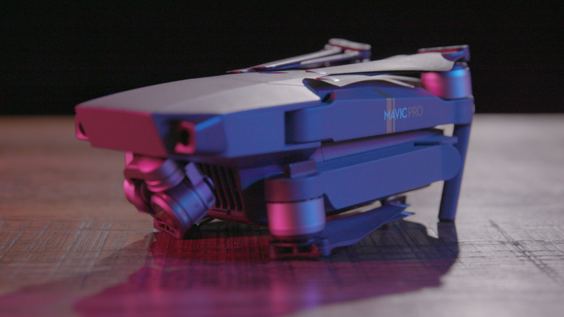 The DJI Mavic Pro.